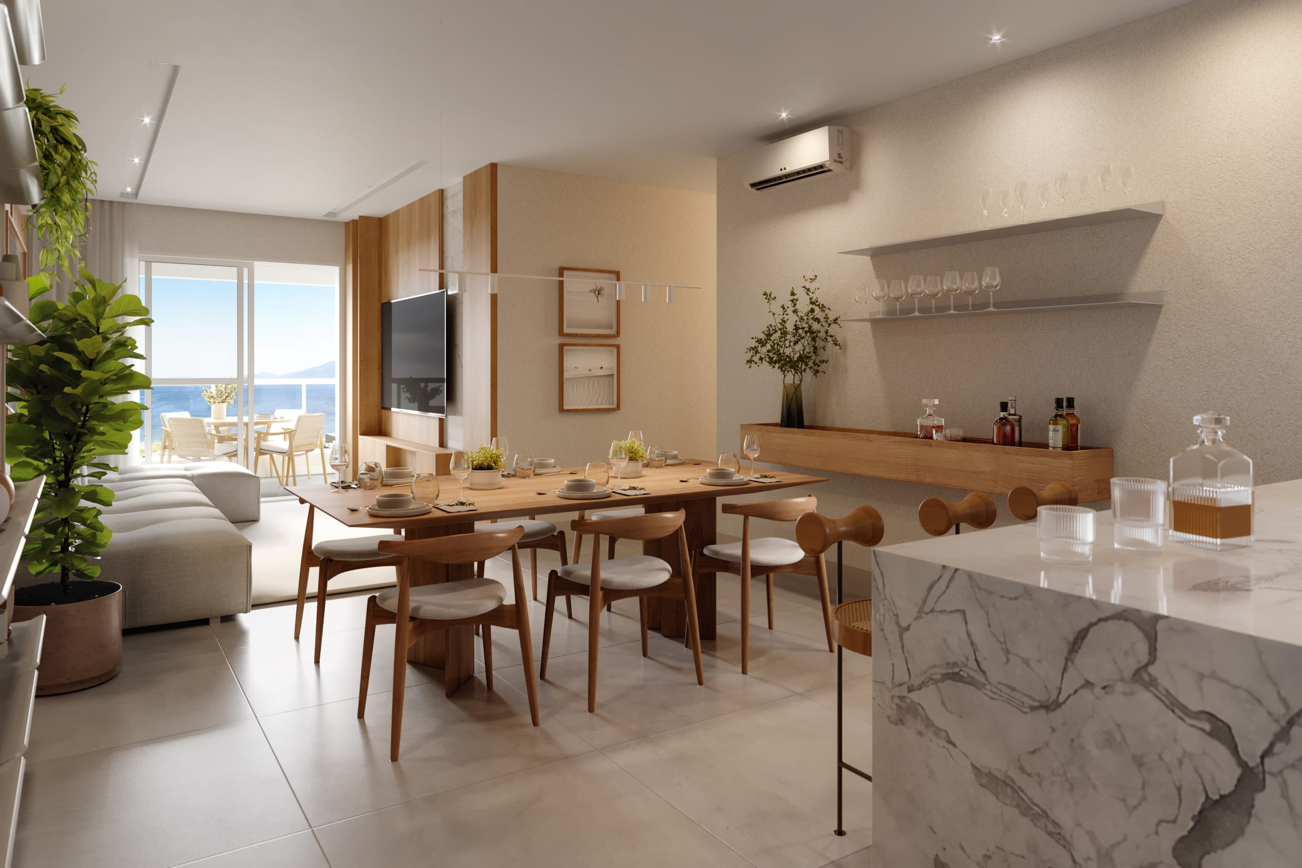 Apartamento a venda 3 Quartos